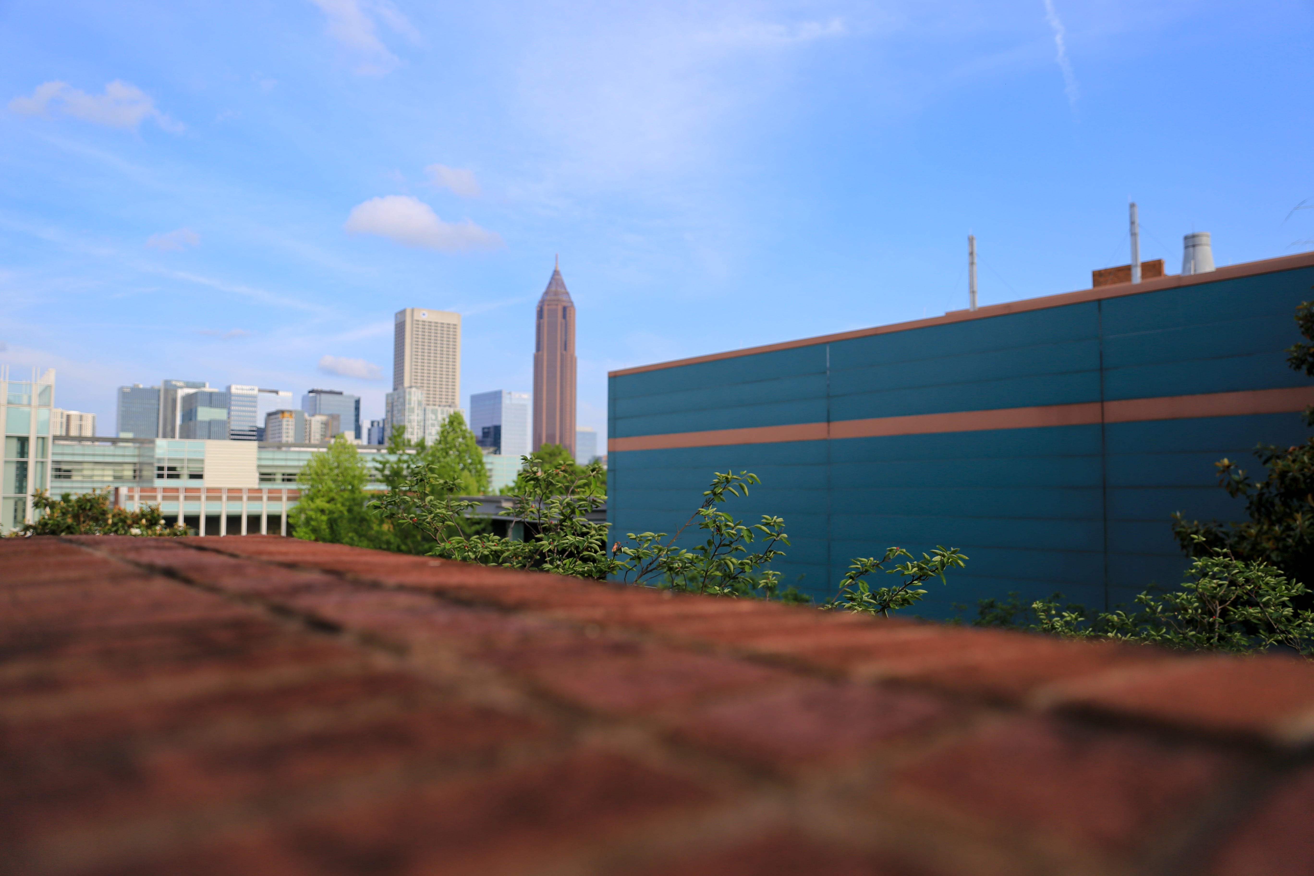 Atlanta skyline viewed from Georgia Tech